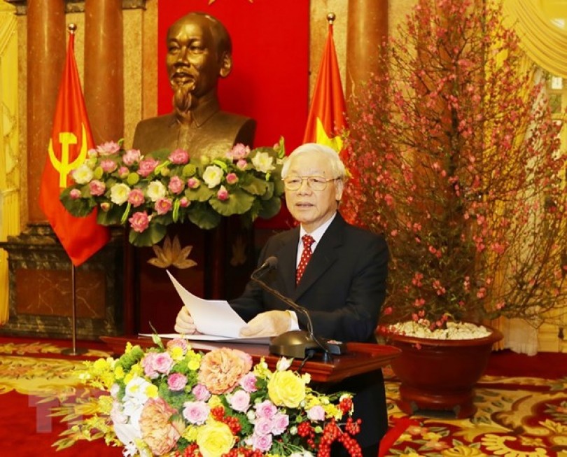 Tổng bí thư, Chủ tịch nước Nguyễn Phú Trọng: Chung sức đồng lòng vì một Việt Nam cường thịnh