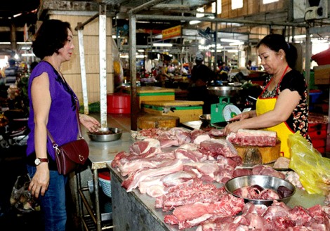 Bình ổn thị trường mặt hàng thịt heo