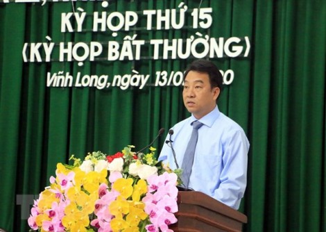 Ông Lữ Quang Ngời được bầu làm Chủ tịch UBND tỉnh Vĩnh Long