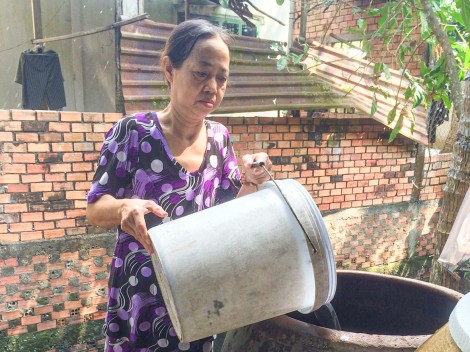 Khoảng 300 hộ chưa có nước sạch sử dụng