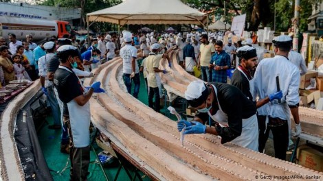 Chiếc bánh ngọt dài nhất thế giới