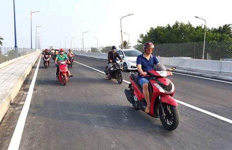 Thông xe cầu Quang Trung - đơn nguyên 2