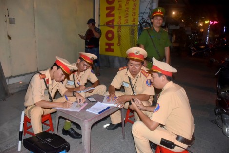 Huy động lực lượng phối hợp thực hiện cao điểm bảo đảm trật tự, an toàn giao thông và trật tự xã hội dịp Tết
