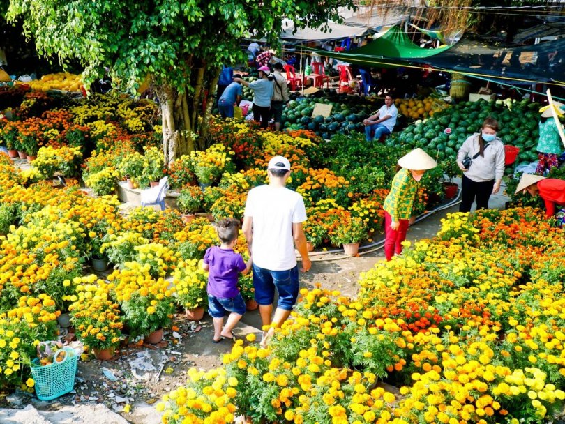 Chợ quê ngày cuối năm
