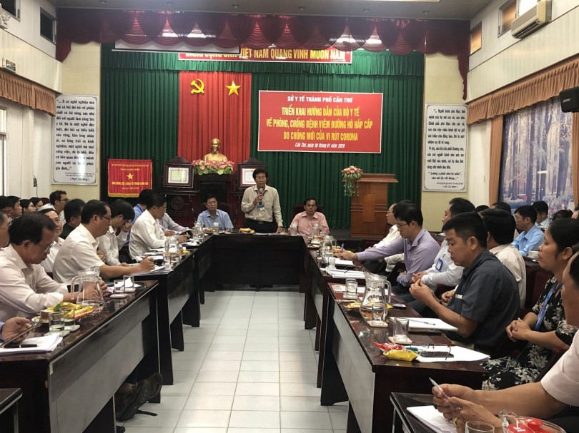 Ngành y tế TP Cần Thơ họp khẩn về virút Corona
