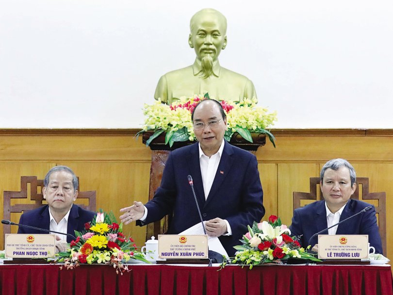Không vì lý do dịch bệnh mà thoái chí,

bàn lui, phải quyết tâm hơn để đẩy mạnh

sản xuất, kinh doanh
