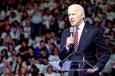 Tỷ lệ ủng hộ Joe Biden xuống mức thấp nhất
