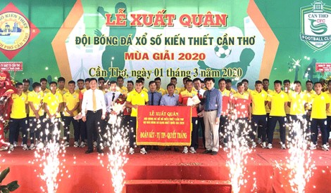 Đội XSKT Cần Thơ xuất quân dự mùa giải 2020