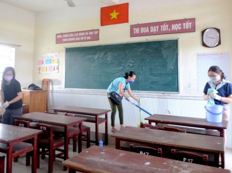 Đảm bảo an toàn

khi học sinh trở lại trường