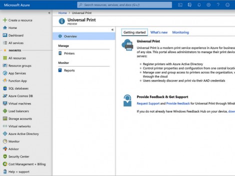 Microsoft công bố

giải pháp in dựa trên

đám mây Universal Print