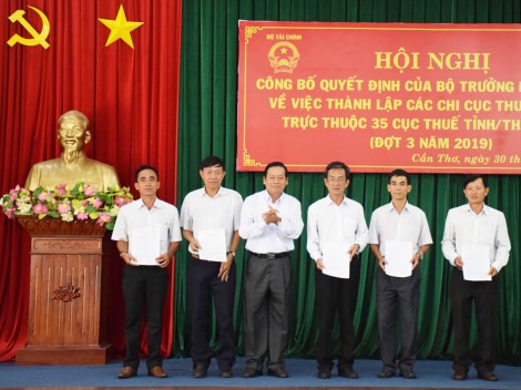 Ngành thuế quyết tâm tinh gọn, đảm bảo hiệu quả bộ máy