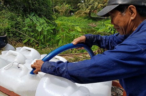 Cần tranh thủ lấy nước ngọt phục vụ sinh hoạt, sản xuất trong thời điểm thích hợp
