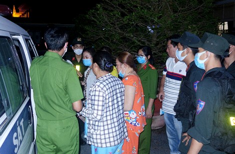 An Giang triệt xóa xới bạc lớn, tạm giữ hình sự 31 người liên quan