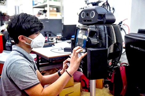 Robot có thể ra tuyến đầu chống dịch