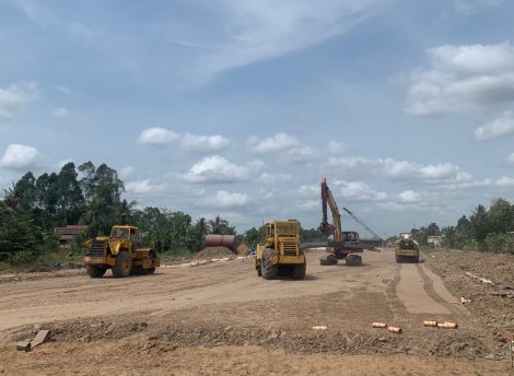 Xử lý nguồn vật liệu tại gói thầu XL10, đảm bảo chất lượng công trình