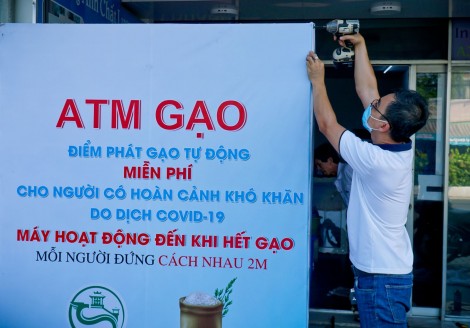 ATM gạo nghĩa tình làm ấm lòng người Cần Thơ