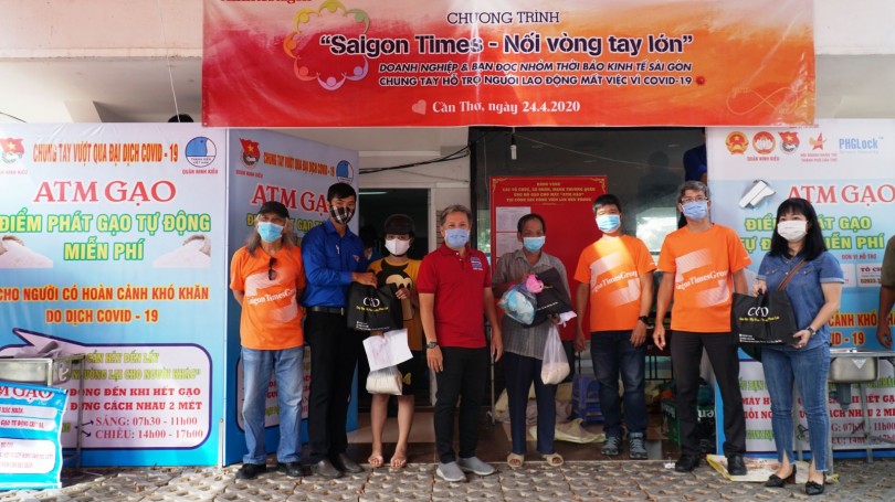 Chương trình “Saigon Times - Nối vòng tay lớn” về Cần Thơ