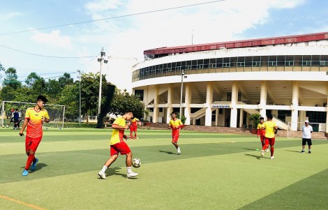 Tích cực luyện tập ngày hội quân trở lại
