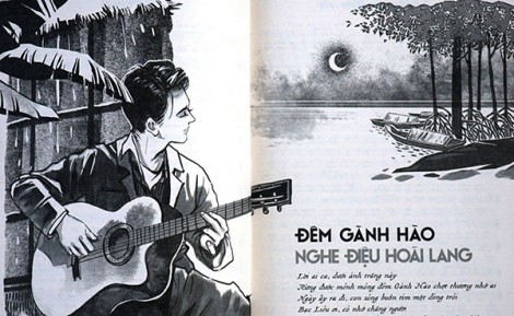 “Cung đàn về trên bến xa…”