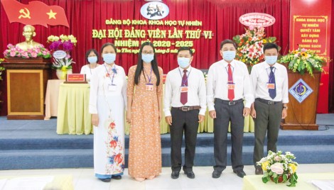 Đại hội đảng viên Đảng bộ Khoa Khoa học tự nhiên thành công tốt đẹp