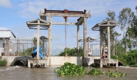 ĐBSCL: Xâm nhập mặn giảm nhẹ, nhưng vẫn duy trì mức cao đến cuối tháng 5