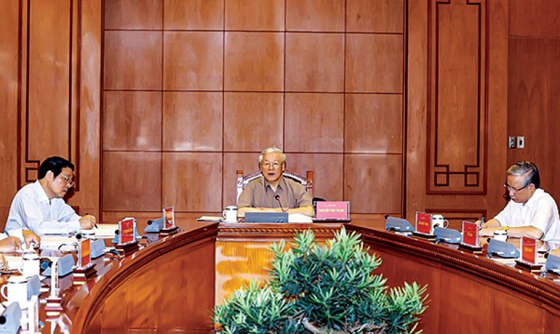 Tổng Bí thư, Chủ tịch nước Nguyễn Phú Trọng chủ trì họp Thường trực Ban Chỉ đạo Trung ương về phòng, chống tham nhũng ​