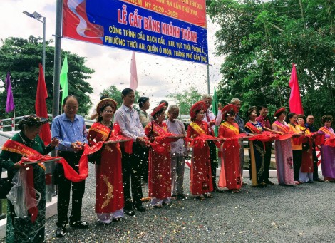 Cầu Rạch Dầu được đưa vào sử dụng