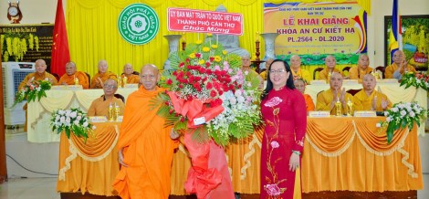 Khai giảng Khóa An cư Kiết hạ