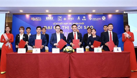 DKRS ký kết phát triển đại lý phân phối đại đô thị ngôi sao Stella Mega City