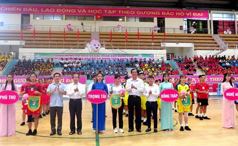 Giải vô địch Ðá cầu cá nhân toàn quốc tại Ðồng Tháp