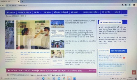 Phát hiện trang Facebook mạo danh Sở Giáo dục và Đào tạo TP Cần Thơ