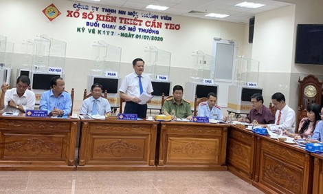 Doanh thu tiêu thụ bình quân một kỳ xổ số là 97,9 tỉ đồng