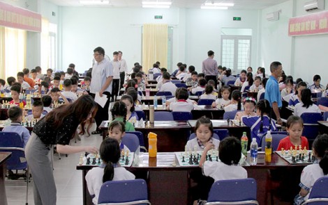 Những cuộc tranh tài sôi nổi của học sinh