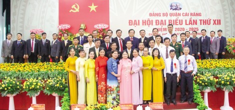 Bế mạc Đại hội Đại biểu Đảng bộ quận Cái Răng