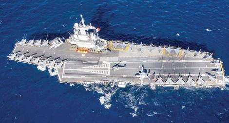 Pháp sắp đóng tàu sân bay mớI