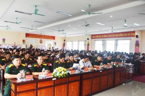 Cụm thi đua các đơn vị cấp cơ sở Quân khu 9: Chú trọng lựa chọn, phát hiện những tấm gương tiêu biểu, xuất sắc