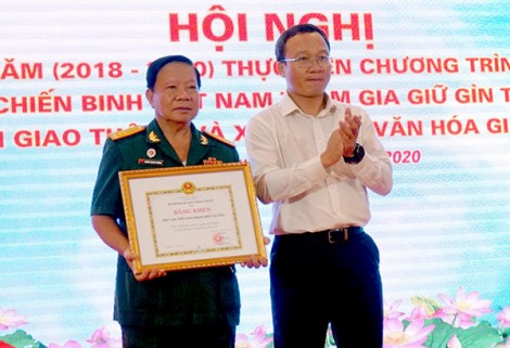 100% cựu chiến binh đăng ký không vi phạm pháp luật giao thông