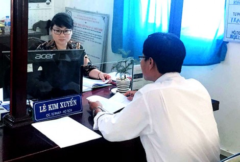 Giải quyết tốt thủ tục hành chính từ cơ sở
