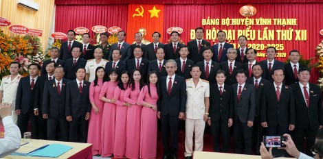 Bế mạc Đại hội Đại biểu Đảng bộ huyện Vĩnh Thạnh lần thứ XII