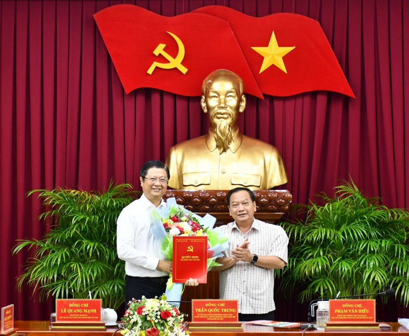 Đồng chí Trương Quang Hoài Nam giữ chức Phó Trưởng Ban Đối ngoại Trung ương