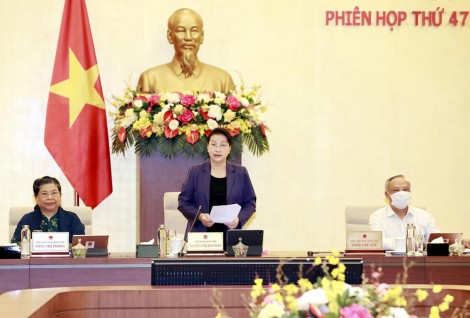 Khai mạc Phiên họp thứ 47 của Ủy ban Thường vụ Quốc hội