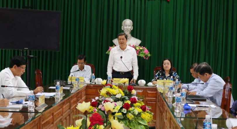 Lãnh đạo thành phố kiểm tra công tác phòng, chống dịch COVID-19 tại quận Thốt Nốt