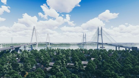Triển khai thi công dự án cầu Mỹ Thuận 2 trị giá hơn 5.000 tỉ đồng