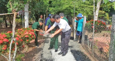 Vận động xã hội hóa nâng cấp, mở rộng đường giao thông