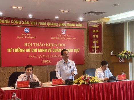 Tư tưởng của Chủ tịch Hồ Chí Minh về giáo dục có giá trị lý luận và thực tiễn sâu sắc