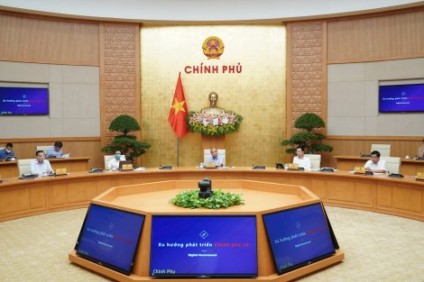 Thủ tướng chủ trì hội nghị trực tuyến về chính phủ điện tử