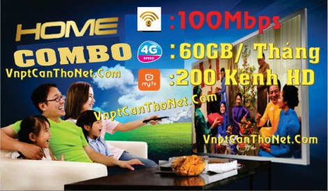 VNPT CẦN THƠ Khuyến mãi: Lắp đặt WiFi Cáp quang tặng 60GB 4g/ tháng – 50 phút ngoại mạng/ tháng