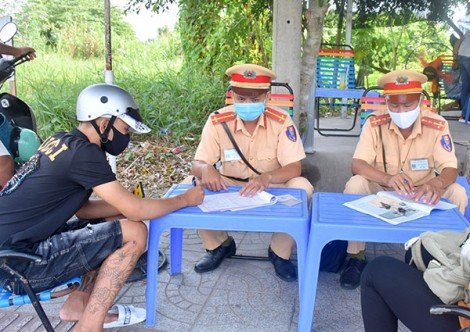 Thực hiện chuyên đề kiểm soát ma túy và nồng độ cồn