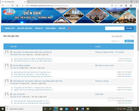 Phát huy vai trò cầu nối xúc tiến đầu tư - thương mại trực tuyến