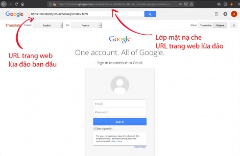 Cảnh giác với cách lừa đảo mới chiếm đoạt tài khoản Gmail và Facebook